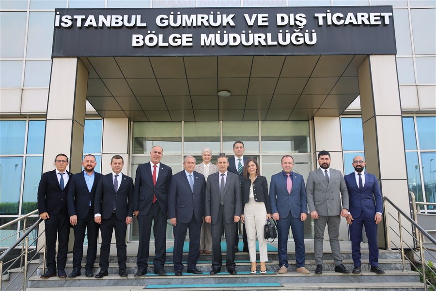 İstanbul Gümrük Müşavirleri Derneği (İGMD) Yönetim Kurulu Üyeleri Bölge Müdürlüğümüzü Ziyaret Etti